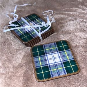 Plaid Coasters (Set of 6)